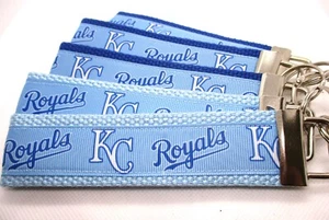 Kansas City Royals Band auf starkem Gurtband Schlüsselanhänger, Handgelenk (KC MLB Baseball) - Bild 1 von 9