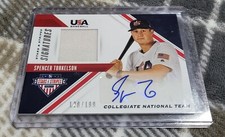 2020 Panini USA Baseball Stars & Stripes  /199 Spencer Torkelson Auto Detroit 