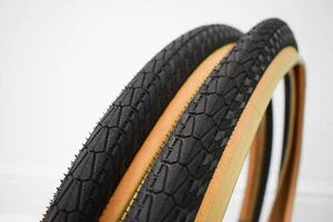 NEW PAIR - PANARACER PASELA TANWALL BICYCLE TYRES - 26 X 1.75" (42-559) - Imagen 1 de 3