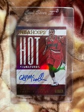 2015-16 NBA Hoops Hot Signatures Curry McCollum Clarkson