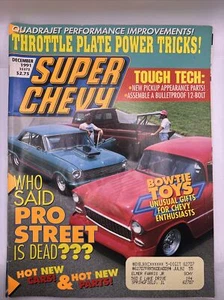 Super Chevy Magazin Dezember 1991 Ausgabe (Drosselklappenplatte Power Tricks) - Bild 1 von 3