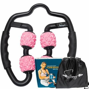 Fascia Blaster myofasziale Massagewerkzeuge mit Kordelzug Turntasche | Pink - Bild 1 von 6