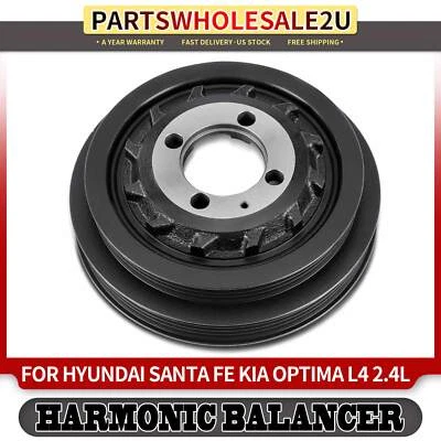 Equilibrador armónico de motor 1 pieza para Hyundai Santa Fe 2001-2004 Kia Optima 2001-2006 Foto 1 de 4