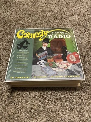 Comedy Radio show 20 Cassette Tapes Box Set Fibber Mcgee Amos & Andy Bickersons - Image 1 of 3