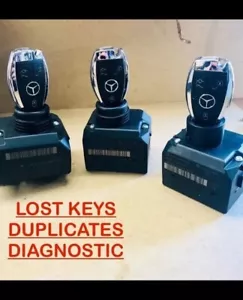 MERCEDES BENZ KEY + PROGRAMMING SERVICE - Picture 1 of 2