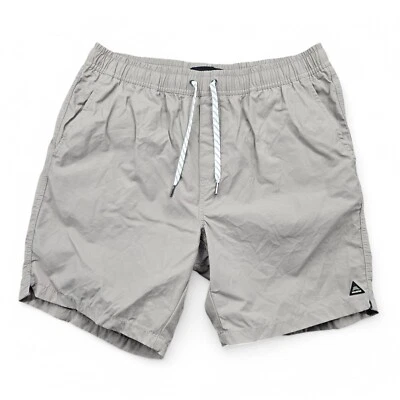 Industries Australia Corto Para Hombre XL Algodón Elástico Cordón Cintura Informal Gris Foto 1 de 4