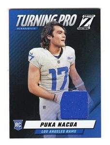 2023 Panini Zenith #TPM-PNA Puka Nacua Turning Pro Memorabilia - Picture 1 of 2