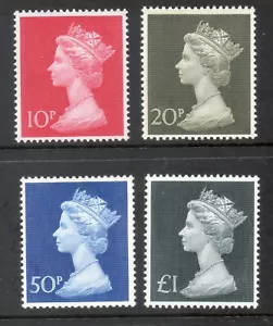 GB SG 829 - 831b 1970 Machin High Value Set NON MONTATO MINT MNH senza difetti - Foto 1 di 1