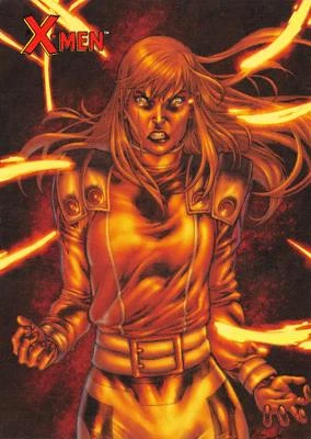 WALLFLOWER / X-Men Archives (Rittenhouse Archives 2009) BASE Trading Card #66 - Image 1 of 2