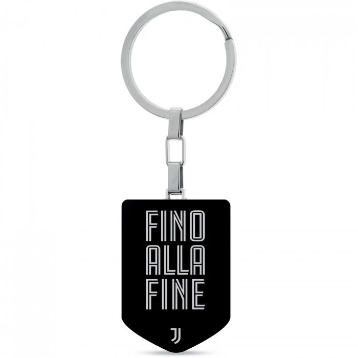 Portachiavi con Logo Juventus Fino Alla Fine - Immagine 1 di 1