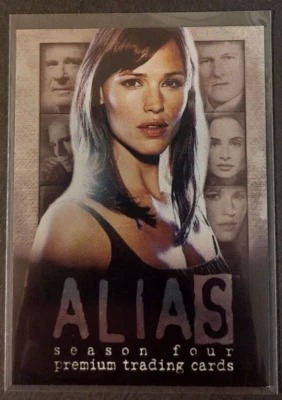 Tarjeta promocional ALIAS temporada cuatro San Diego Comic Con SDCC #PSD Inkworks 2005 Foto 1 de 2