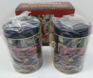 McCormick Farmall Metal Salt & Pepper Shakers-New in Box - Picture 1 of 2