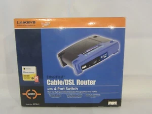 Linksys BEFSR41 4-Port 10/100 Wired Router BEFSR41 v4.3 - Fast Shipping! - Picture 1 of 9