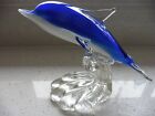 Dolphin Glass Large Murano Sculpture