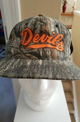 NWT Men's Realtree Xtra Camo Hat Baseball Cap Devils Embroidered Adjustable  - Image 1 of 4