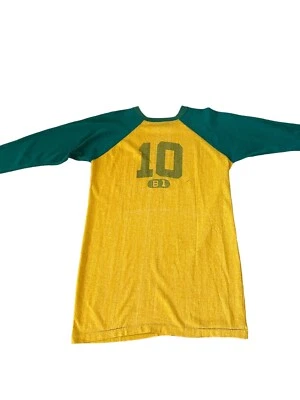 Camiseta deportiva vintage años 50 60 Champion hombre para correr dos tonos larga tejida de algodón 46 Foto 1 de 4