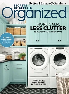 Secrets Of Getting Organized- Better Homes & Garden Magazine- BRAND NEW - Picture 1 of 2