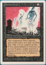 Animate Dead Unlimited NM Black Uncommon MAGIC MTG CARD (ID# 247264) ABUGames