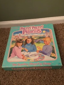 Vintage 1990 Golden Pretty Pretty Princess Dress-Up Game Incomplete - Picture 1 of 14