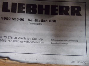 Parrilla de ventilación Liebherr 9900 525-00 - Imagen 1 de 1