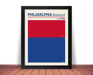 Philadelphia 76ers vergleichbare Basketball Swatch Farbfoto 8x10 11x14 16x20 (a) - Bild 1 von 16
