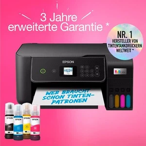Epson EcoTank ET-2870 schwarz A4-Multifunktions-Wi-Fi-Tintentankdrucker - Bild 1 von 18