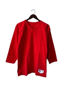 Camicia da uomo vintage Russell Athletic Street Football taglia media NOS ANNI '90 made in USA - Foto 1 di 5