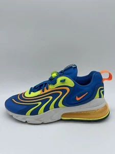 Nike Air Max 270 React ENG Blue Sneakers CD0113-401 Men’s Size 8 /Women’s 9.5 - Picture 1 of 13
