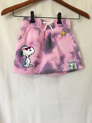Justice Snoopy Niñas Falda Polar con Pantalones Cortos Incorporados Tie Dye Skort Rosa Tú eliges Foto 1 de 3