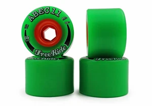ABEC11 Freeride 66 mm 81A Longboard Skateboard Rollen Wheels - Bild 1 von 2