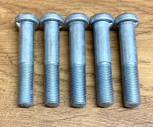 5x 3/8" 2” 51mm Vintage Old Style Rounded Head Bike Cycle Frame Seat Bolt - Picture 1 of 4