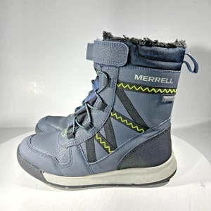Merrell Snow Crush 2.0 Kinder Jungen Größe 12 M Stiefel wasserdicht grau warm isoliert - Bild 1 von 13
