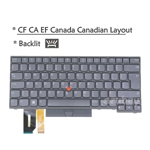 Canada Keyboard For Lenovo ThinkPad 5N21B08342 5N21B08379 SN21B08231 PK131J51F29 - Picture 1 of 5
