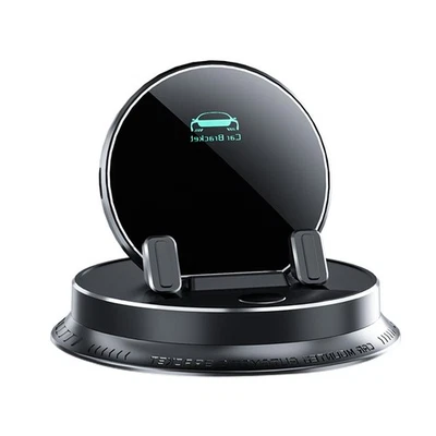 Smartphone Holder for Vehicle with Adjustable Rotation and Cable Storage - Image 1 of 4