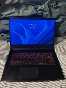 MSI GF63 Thin 9SC Gaming Laptop Intel Core I7 , 16GB RAM, gtx1650 1TB HHD 120SSD - Picture 1 of 16