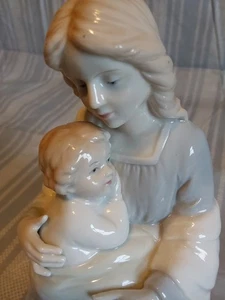 Lladro Madonna and Child Porcelain Figurine - Picture 1 of 8