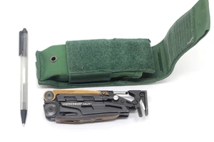 LEATHERMAN MUT, USED Multitool with green nylon sheath. - Picture 1 of 12