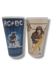 ⚡ AC DC Fan Becher Konzert ACDC 0,5 Lit 2015 zwei verschiedene Motive  2 Stück⚡ - Bild 1 von 10