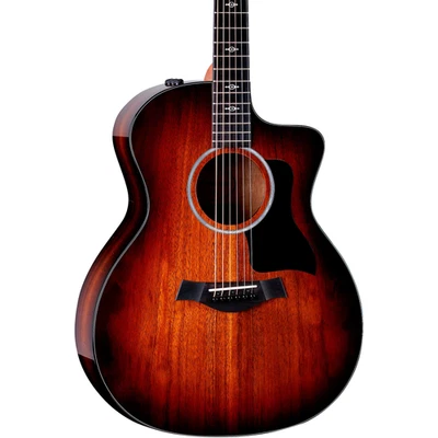 Taylor 224ce-K Deluxe Koa Grand Auditorium - Shaded Edge Burst - Image 1 of 4