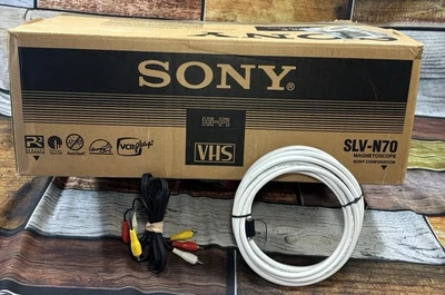 VCR estéreo Hi-Fi Sony SLV N70 L | Foto 1 de 4