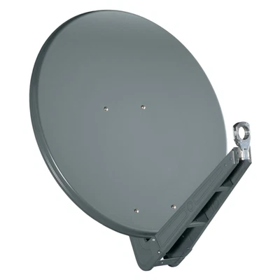 Gibertini Spiegel SE Profi Serie 75cm anthrazit | Alu SAT Antenne | hochwertig - Bild 1 von 4