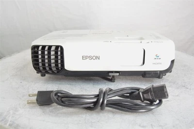Epson VS330 H555A LCD Projector 4K Lamp Hours SEE NOTES - Image 1 of 3