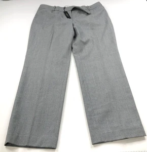 Talbots Signature Straight NEU 16p (Passform 37W 29L) Anzughose hoher Bund grau - Bild 1 von 12