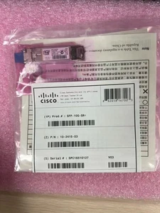 NEU Cisco Original SFP-10G-SR 10GBASE-SR SFP Transceiver Modul schneller Versand - Bild 1 von 2