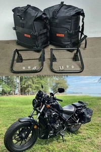 FÜR HONDA REBEL CMX 500 300 REISETASCHE L/R 15L + SEITENTRÄGER 2017- 2025 - Bild 1 von 10