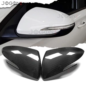 Tapa de espejo retrovisor lateral exterior de carbono seco para Hyundai N i30n i30 N 2021-2025 - Imagen 1 de 12