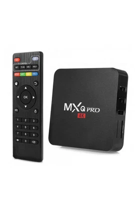 Android tv box wifi internet smart tv full hd 1080p 16 gb mxq pro 4k - Immagine 1 di 4