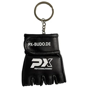 MINI MMA HANDSCHUH MIT AUFDRUCK PX, Keychain, Schlüsselanhänger, Muay Thai, K1 - Bild 1 von 2