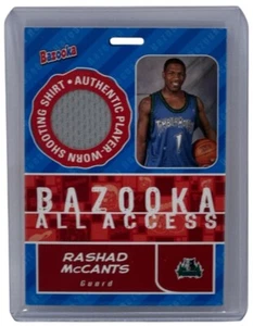 Rashad McCants 2005-06 Bazooka All Access Player Worn Shooting Shirt #BAA-RM - Picture 1 of 2