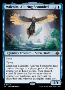 *MtG: MALCOLM, ALLURING SCOUNDREL - Lost Caverns of Ixalan Rare magicman-europe* - Bild 1 von 1